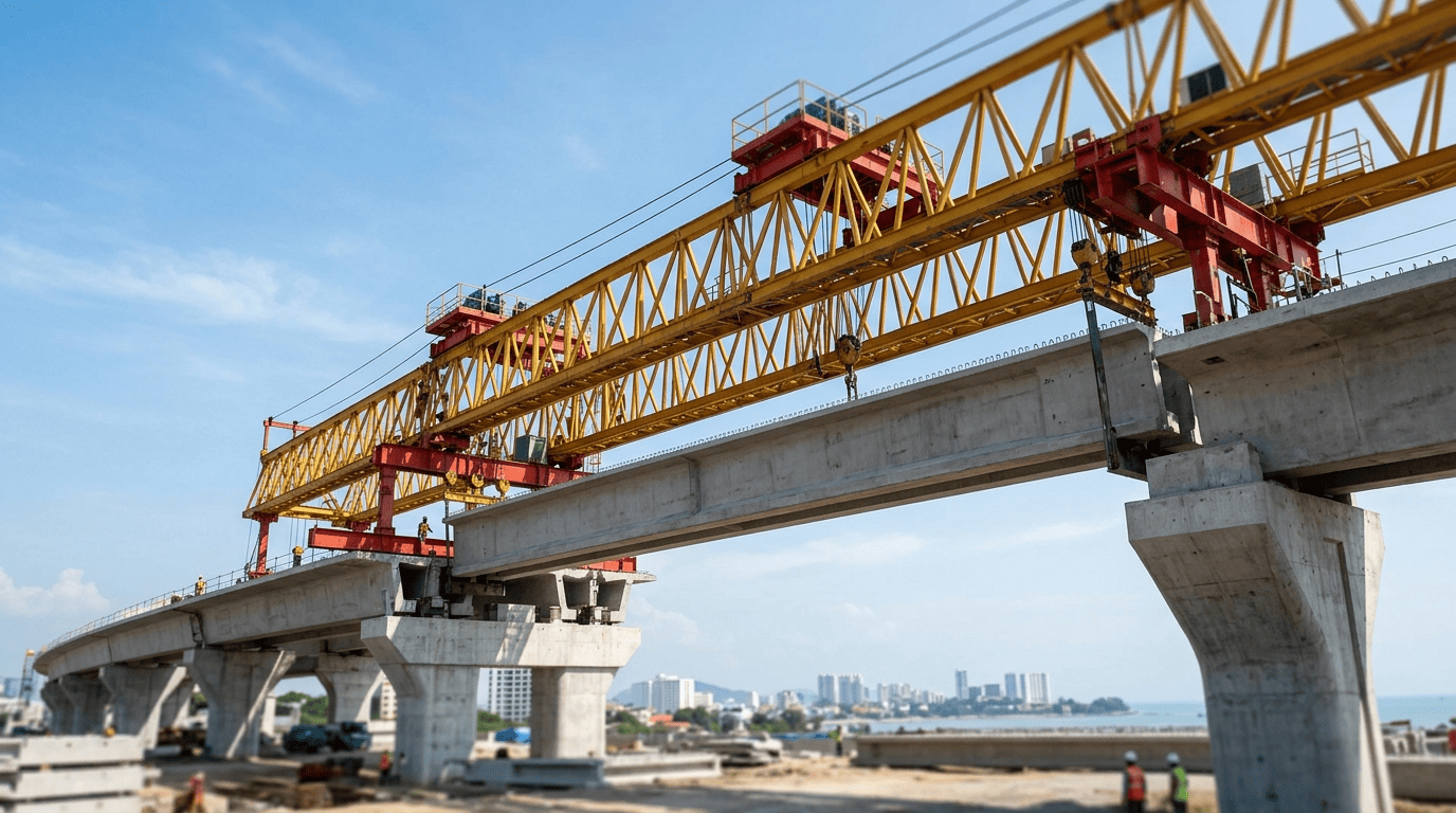 beam launching in Malaysia for safety and speed